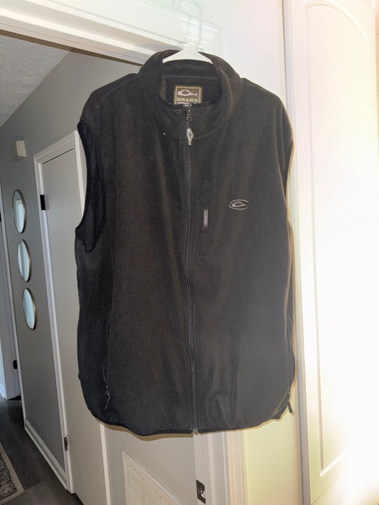 Drake Other - Drake Black Fleece Vest with Embroidered Logo